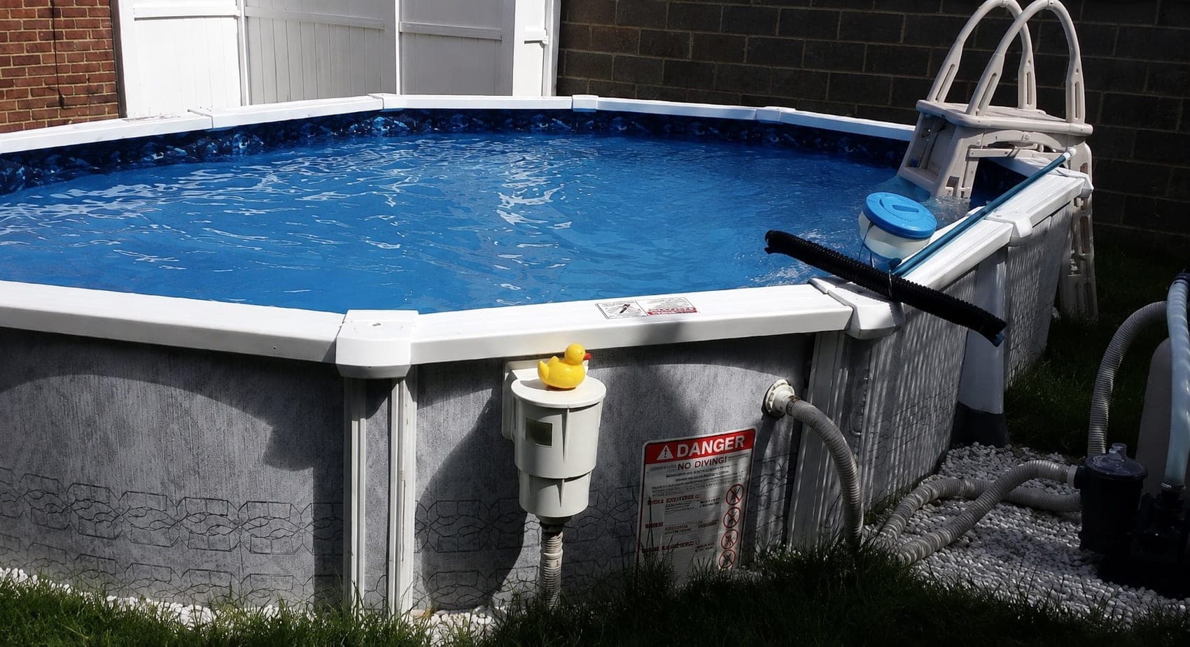 Pool photographed by Franklin Pool Service