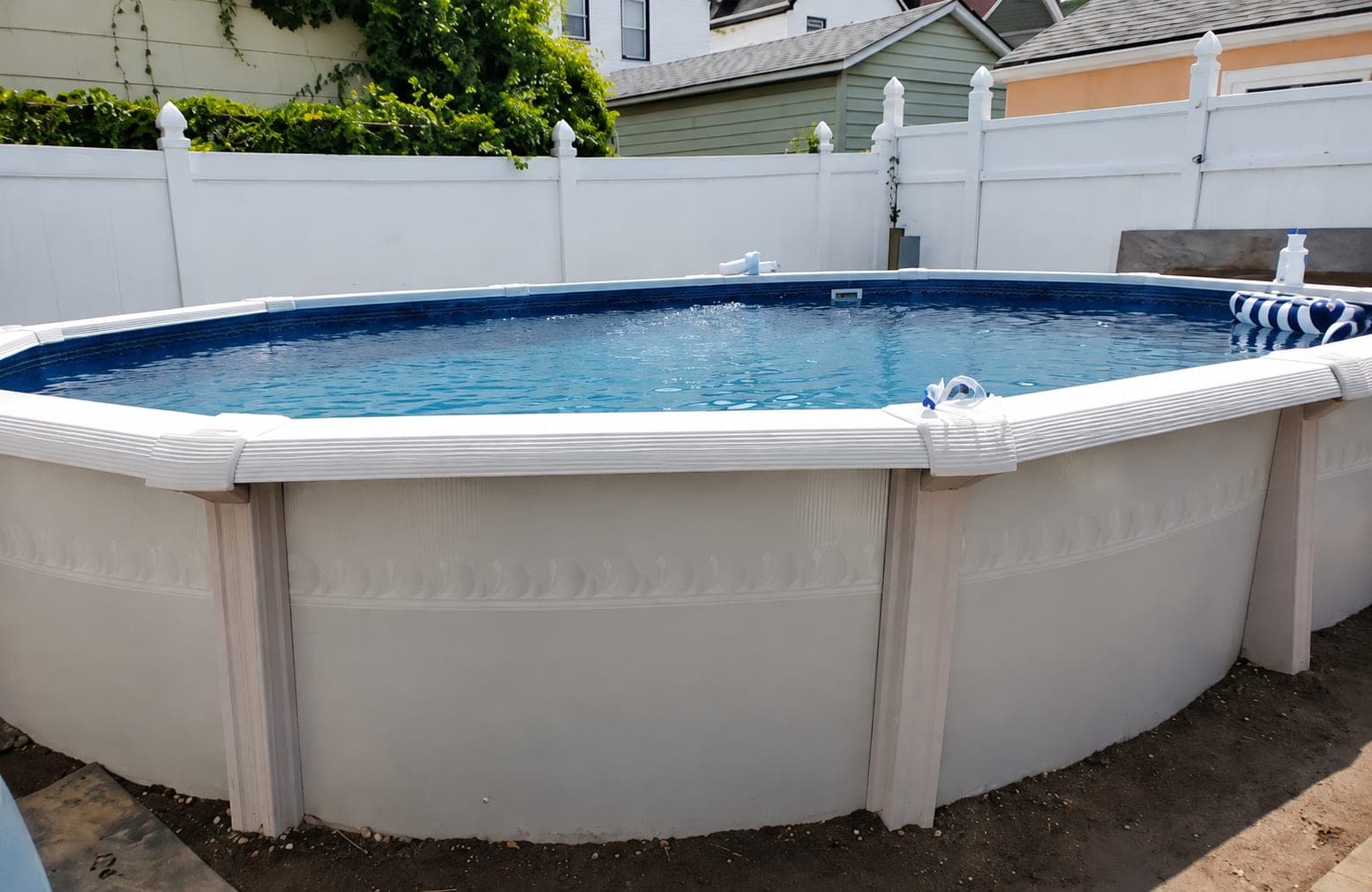 Pool photographed by Franklin Pool Service