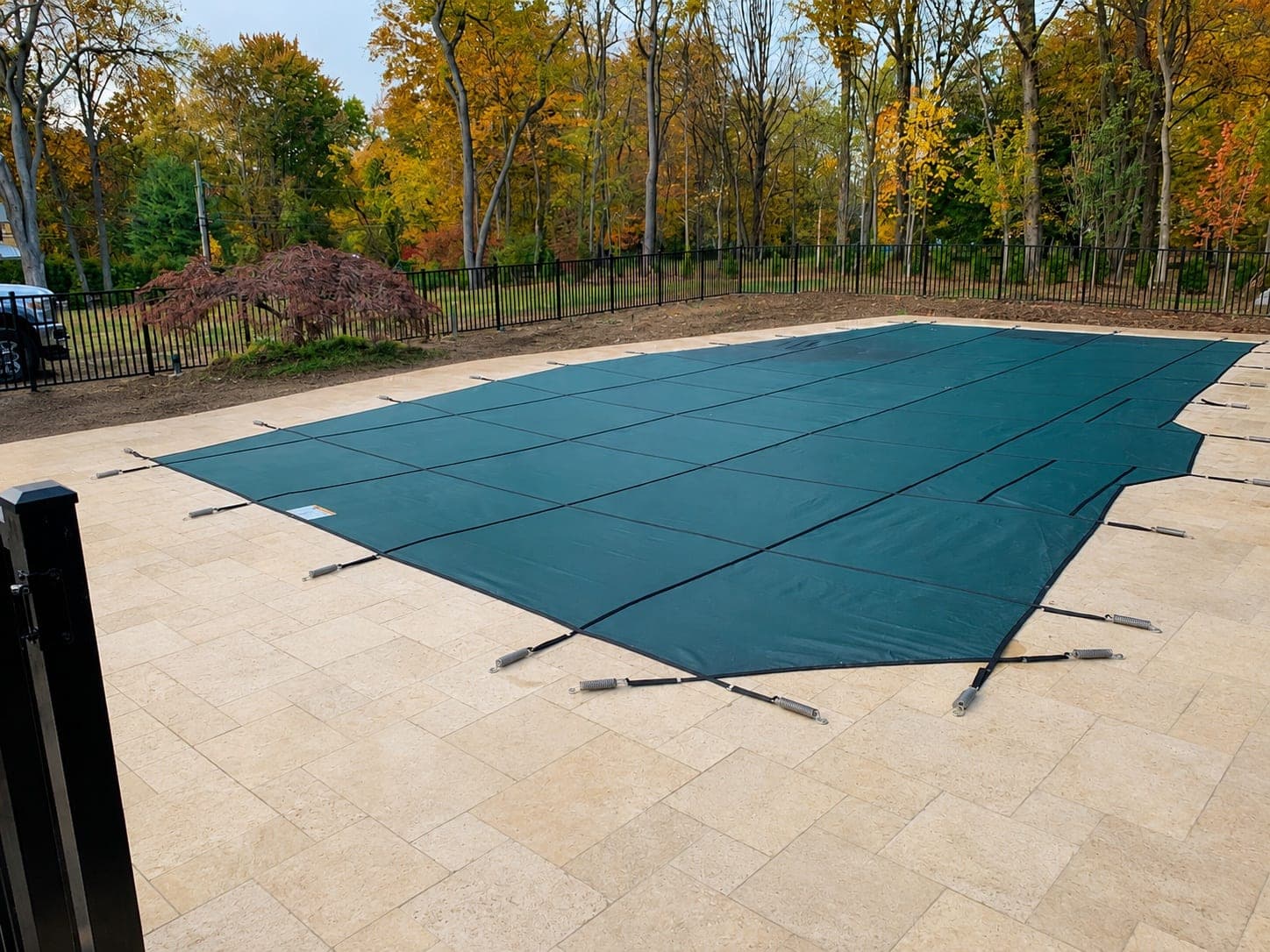 Pool photographed by Franklin Pool Service