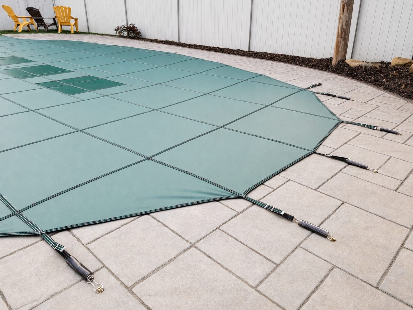 Pool photographed by Franklin Pool Service
