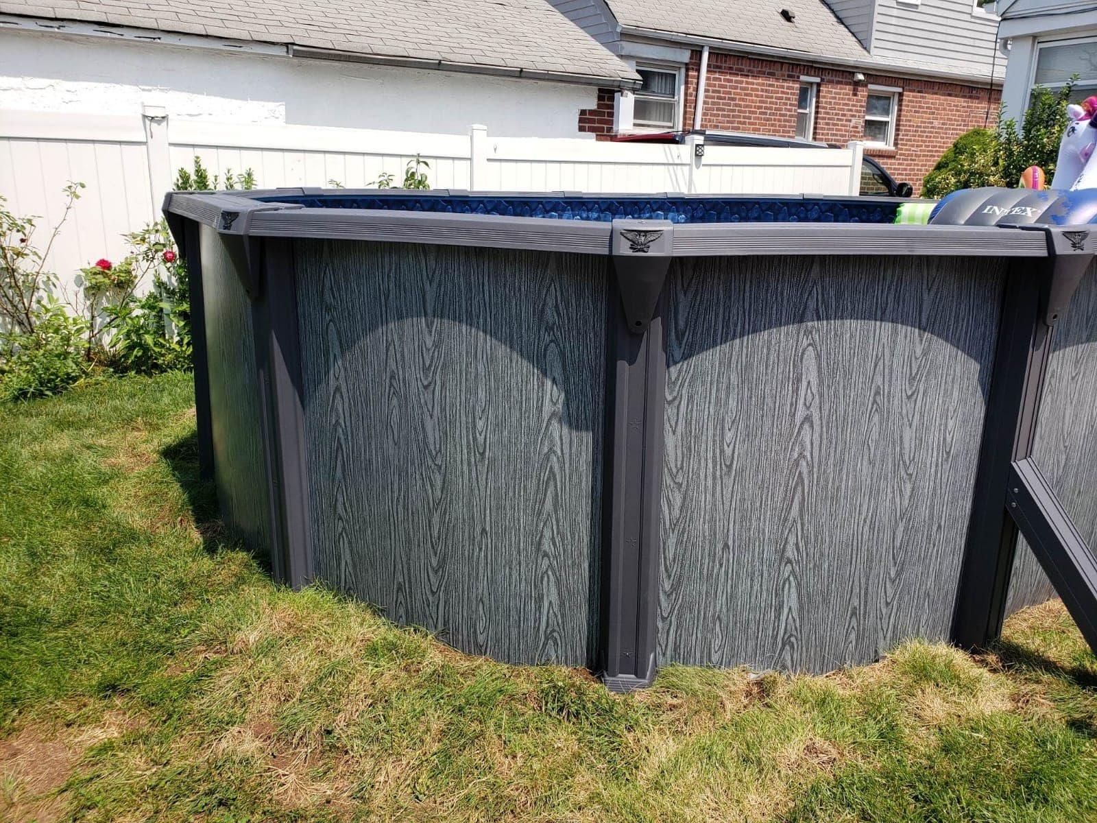 Pool photographed by Franklin Pool Service