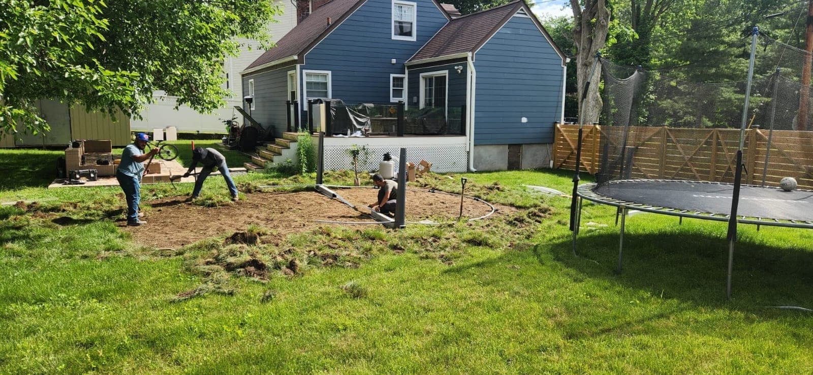 Pool photographed by Franklin Pool Service