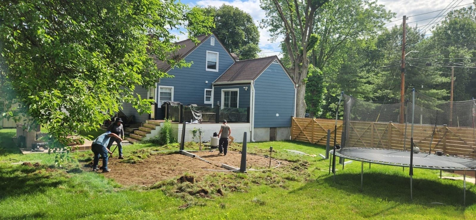 Pool photographed by Franklin Pool Service