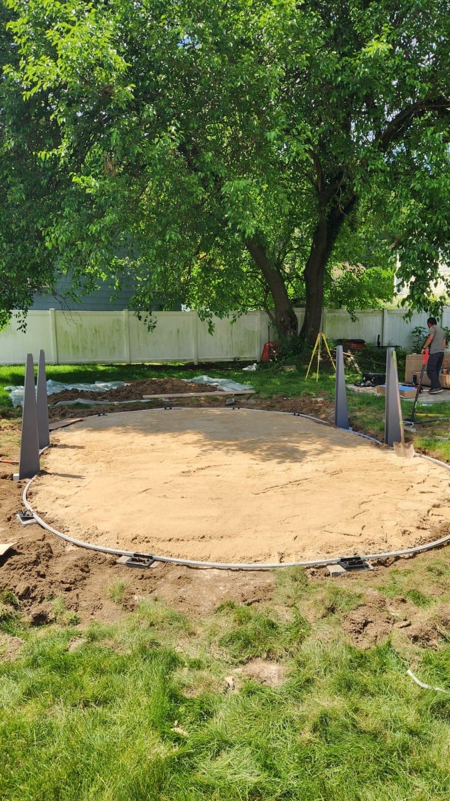 Pool photographed by Franklin Pool Service