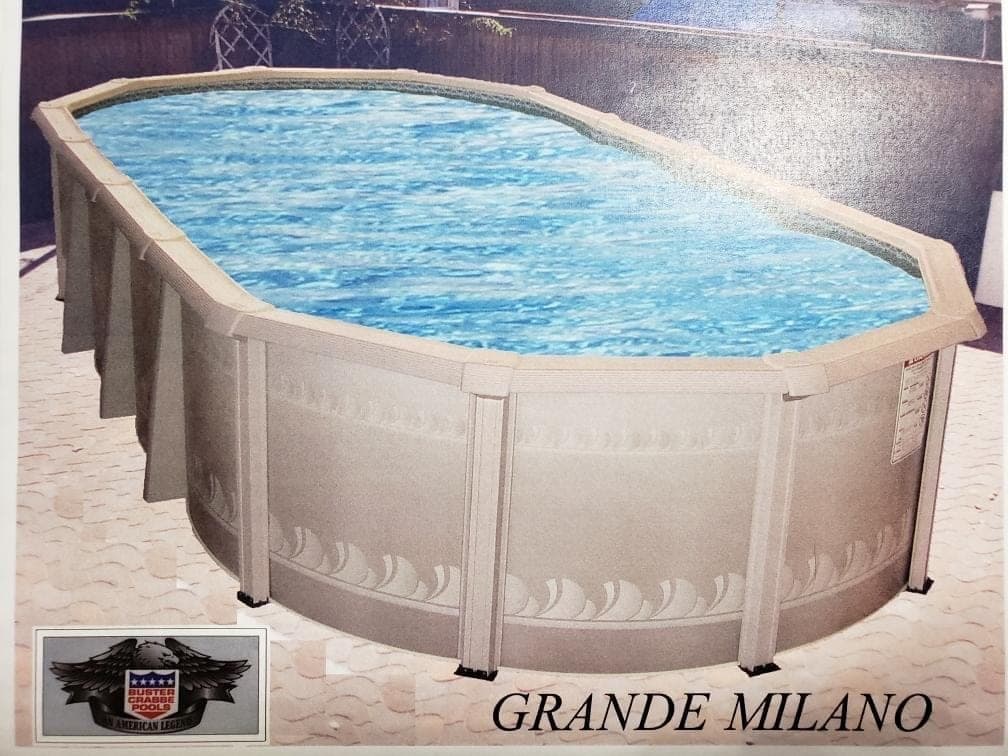 Pool photographed by Franklin Pool Service