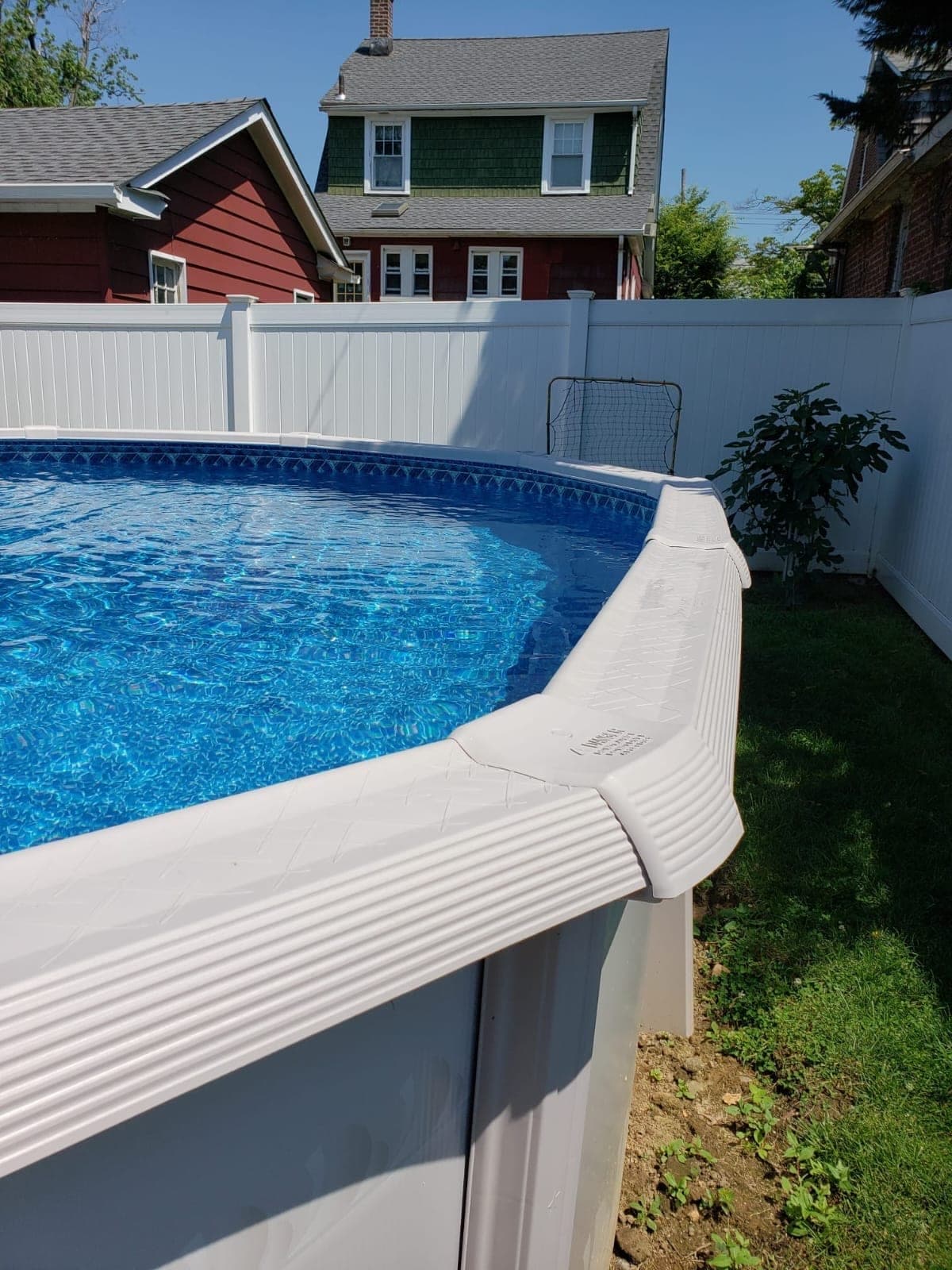 Pool photographed by Franklin Pool Service