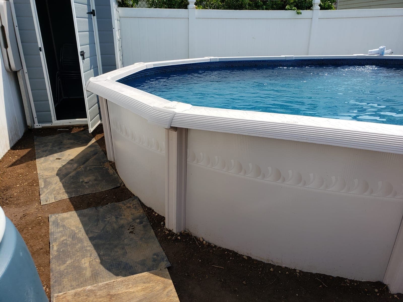 Pool photographed by Franklin Pool Service